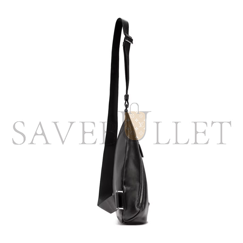 Pra*a cross leather bag 2vz098 (32*17*6.5cm)